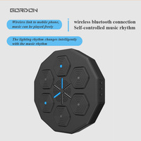 GORDON Promotion : Machine de boxe musicale intelligente murale avec cibles électroniques et pads de frappe musicaux, Équipement de boxe