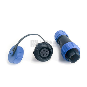 IP67 nhựa không thấm nước SP13 Thông tư nối SP WEIPU 5pin công nghiệp 5 pin - Product Image 3