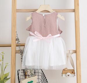Sites Web de Vente en Ligne : Robes Tutu d'Été sans Manches en Lin Appliqué pour Filles, Collection Princesse, Vêtements pour Bébés et Enfants - Product Image 3
