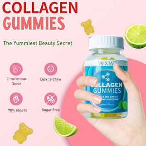 Bonbons au collagène personnalisés promotionnels Gummies de perte de poids Bonbons gommeux au collagène biotine pour la santé de la peau - Product Image 5