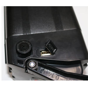 E-bisiklet Bataryası 24V 36V 48V S009 10-25Ah Plastik Gümüş Balık Arka Bagaj E-Bisiklet Bataryası 15A 20A 25A BMS Lityum Paket - Product Image 5