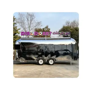 Airstream Trailer Customizationigh quality Food trailer truck ice cream hot dog machinery Factory Directly Sell Mobile Hot Dog
