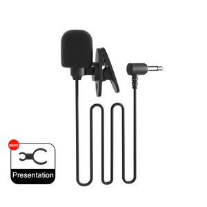 79 Inch <span class=keywords><strong>Mini</strong></span> 3.5Mm Có Dây Lavalier <span class=keywords><strong>Microphone</strong></span> 360 Độ Condenser Clip-On Ve Áo Mic Cho Loa - Product Image 6