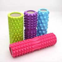 Rouleau de massage en mousse EVA à picots pour fitness, colonne de yoga creuse, pour massage des muscles des jambes, étirements à domicile et en salle de sport, avec logo personnalisé
