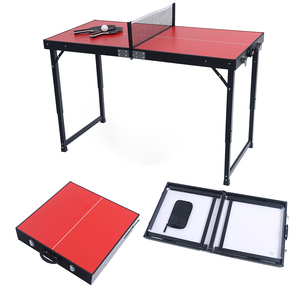Mini Xách Tay <span class=keywords><strong>Ping</strong></span> <span class=keywords><strong>Pong</strong></span> Bảng Trẻ Em Trẻ Em Nhà Sử Dụng Nhỏ Gấp Bảng Tennis Set Với Net - Product Image 1