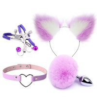 Produit populaire et très vendu : Jouet sexuel pour adultes, Plug anal queue de renard, Plug anal, Plug anal à queue