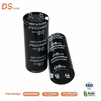 Condensateur électrolytique en aluminium professionnel 360V 2300uF à montage rapide 35x85mm pour flash, courant d'impulsion élevé, longue durée de vie