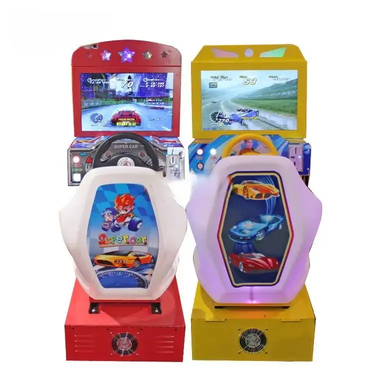 Banana land Low Price India Electronic Simulator Outrun Video Coin Operated Car Racing Arcade Game Machine For Game Center