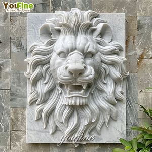 Gros Décor Sculpture Sur <span class=keywords><strong>Pierre</strong></span> Marbre <span class=keywords><strong>Lion</strong></span> Sculpture <span class=keywords><strong>de</strong></span> Tête - Product Image 3