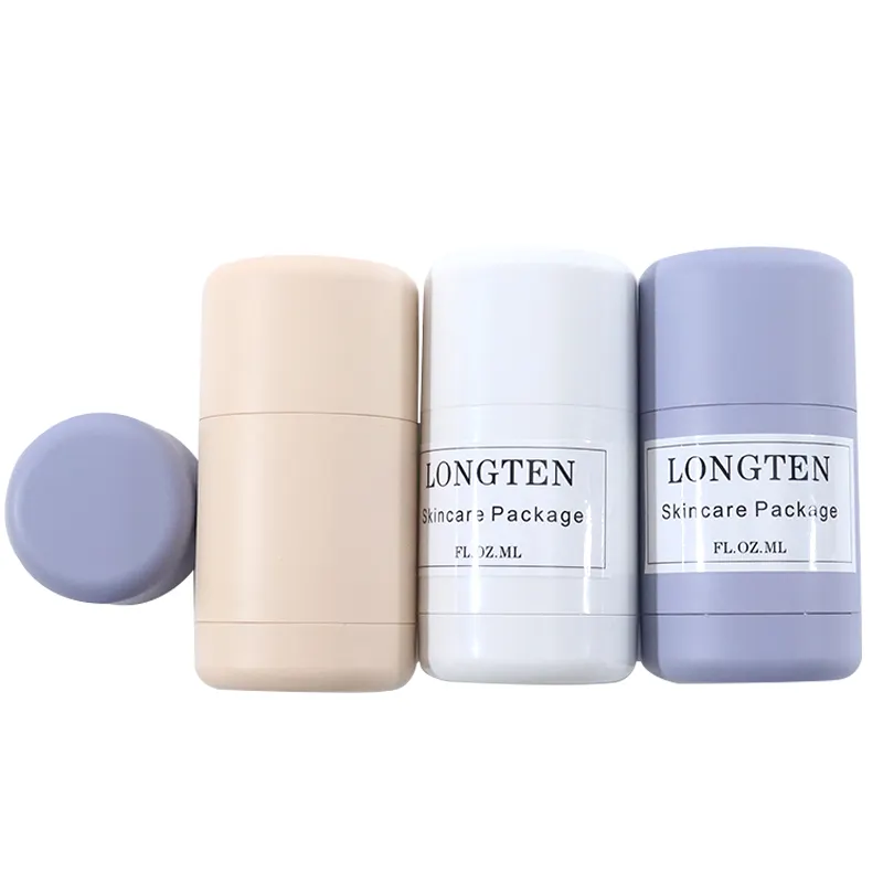 Kosmetische nachfüllbare Kunststoff Makeup Foundation Deodorant Container Stick