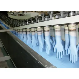 Línea de producción de guantes de látex, equipo de producción de guantes desechables, máquina de guantes de látex