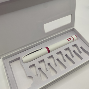 Paper Packaging <b>Box</b> for Injection Pen Set OEM Custom Logo Printing for Pen Needle and Vial <b>Storage</b> <b>Cardboard</b> Gift <b>Box</b> Wholesale - Product Image 2
