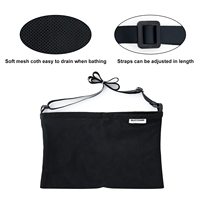 Porte-sac de drainage réglable pour mastectomie, sac de douche pour drainage post-chirurgical, sac de douche avec ceinture, sac de drainage pour mastectomie
