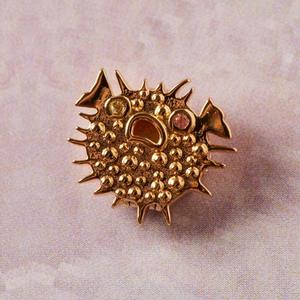 Colgante de Animales Marinos de Zirconia Chapado en Oro de Lujo, Bonito Colgante de Acero Inoxidable con Forma de Búho, Estrella de Mar, Gecko y Langosta para Mi Hijo - Product Image 4