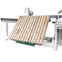 Sierra de Puente CNC Automática de 5 Ejes Hualong, Multifuncional, para Cortar Granito y Mármol, Maquinaria para Encimeras con Motor y Engranajes