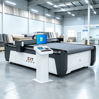 Plotter de plegado de corte automático de caja ZXT, máquina cortadora de cartón de superficie plana con troquel digital
