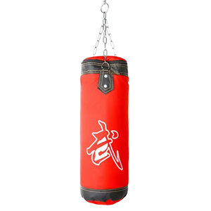 Sacs de frappe lourds pour adultes pour l'entraînement de boxe, en toile et PVC, hauteur réglable - Product Image 1