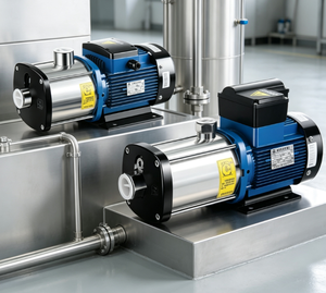 Serie Completa CNP <span class=keywords><strong>CHM</strong></span> Disponible, Bomba Centrífuga Multietapa Horizontal CNP CHM4-6 de 4m³/h - Product Image 3