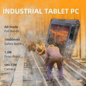 OEM T101 2,0 GHz High-Light NFC/<span class=keywords><strong>UHF</strong></span> <span class=keywords><strong>RFID</strong></span> Lector fijo Android 1D Escáner de código de barras Industrial Octa Core Tablet PC resistente al agua - Product Image 2