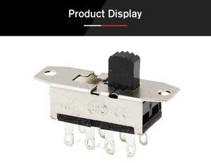 SS-23H25 Hot Bán thu nhỏ defond 8 posit Máy sấy tóc on off 3 Way trượt chuyển dp3t 250V DC IP40 - Product Image 2