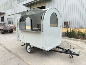 China Made Small Street Ice Cream Trucks Mini Food <b>Trailer</b> for <b>Car</b> Food Truck - Product Image 5