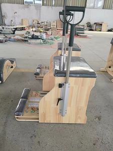 <span class=keywords><strong>Silla</strong></span> de <span class=keywords><strong>Pilates</strong></span> Reformer de Madera de Roble Reap PLT-04, <span class=keywords><strong>Precio</strong></span> de Fábrica, <span class=keywords><strong>Silla</strong></span> Wunda Estable, Capacidad de 300 kg, Ecológica, para Estudio de <span class=keywords><strong>Pilates</strong></span> - Product Image 2