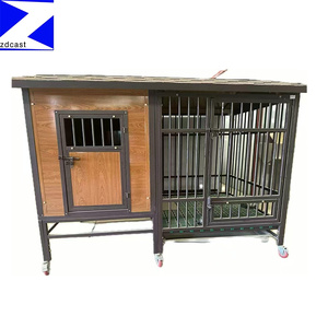 <span class=keywords><strong>Casa</strong></span> para Perros Plegable Moderna 2026 con Comedero Giratorio, Caseta <span class=keywords><strong>Grande</strong></span> para Perros para Todas las Estaciones - Product Image 1