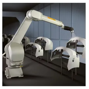 Mesin semprot otomatis, alat Robot penyemprot lapisan bubuk industri untuk mobil dan industri 6 sumbu