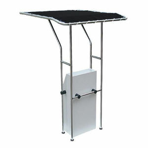 T-Top per <span class=keywords><strong>Barca</strong></span> in Tubo di Alluminio 68''*48'' per Grandi Imbarcazioni Copertura per Console Centrale Standard (Console Centrale Non Inclusa) - Product Image 3