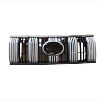 Kit de carrosserie automobile de vente chaude calandre avant PP avec calandre chromée pour PRADO 16-23
