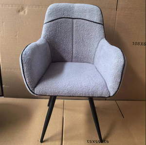 Silla de ocio de gama alta Suministro Sillón barato Silla giratoria de cordero para sala de estar de lujo ligera moderna - Product Image 4