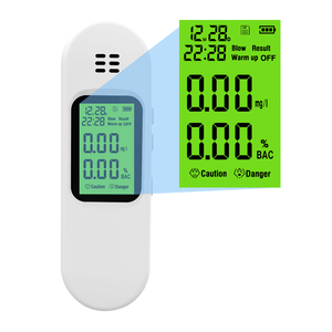 Probador de aliento profesional de mano, probador de alcohol, pantalla de cristal líquido, probador de alcohol con detector de alcohol con luz trasera - Product Image 4