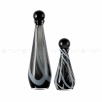 RYLAVA Vases à fleurs décoratifs modernes et élégants pour la maison Vase hydroponique créatif soufflé à la bouche avec artisanat d'art au design floral