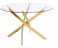 Tables basses modernes pour salon table centrale en verre design table à manger ronde pour salle à manger