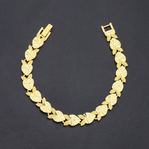 กำไลข้อมือแฟชั่น JXX สำหรับสุภาพสตรี รุ่นใหม่ ชุบทอง 24K แบบ Cuban Link สำหรับเป็นของขวัญงานแต่งงาน ประดับด้วยเพชรซิร์คอนเป็นหินหลัก - Product Image 1