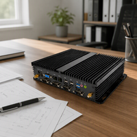 Mini PC industriel sans ventilateur Inter N100 N150 Mini PC sans ventilateur Garantie de 3 ans 4K Linux Windows 10 11