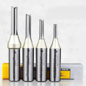 1/2 Shank 2 Flutes TCT Straight <strong>End</strong> <strong>Mill</strong> Customizable Bright Finish CNC Lathe Nonferrous Metals ODM/OEM Tool - Product Image 4