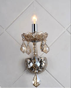 Estilo europeo 2 luces Ember de cristal de la pared de la lámpara - Product Image 6