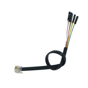 Câble convertisseur RJ25 <span class=keywords><strong>EV3</strong></span> RJ11/RJ12/RJ45, tête cristalline DuPont femelle, câble de données, conducteur en cuivre, isolation en PVC, indice de protection IP67 - Product Image 1