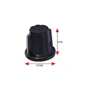 Perilla de Potenciómetro de Baquelita Personalizada con Orificio de 6mm - Núcleo de Cobre con Mango e Indicador - Product Image 5