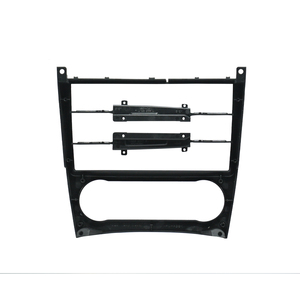 Moldura de Rádio Automotivo 2 Din de 9 Polegadas para Mercedes Benz Classe C W203 Classe GLK C209 CLC 2005-2009 Kit de Acabamento Painel de Som Automotivo - Product Image 3