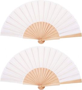 Éventail en bois personnalisé pour mariage, éventail classique européen, logo personnalisé - Product Image 5