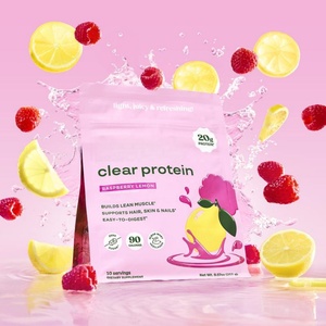 Bebida de Proteína de Suero de Leche y Colágeno Transparente de Marca Privada, 20 g de Proteína, <span class=keywords><strong>0</strong></span> Azúcar, Bebida de Proteína Ligera con Sabor Afrutado para Mujeres - Product Image 2