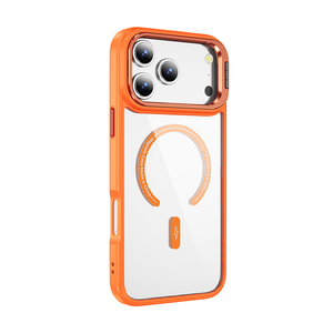 Nuova <span class=keywords><strong>Custodia</strong></span> Premium Elettroplaccata con Ricarica Magnetica, <span class=keywords><strong>Trasparente</strong></span> in TPU Antiurto, Morbida e Protettiva per <span class=keywords><strong>iPhone</strong></span> <span class=keywords><strong>14</strong></span>/15/16/17 <span class=keywords><strong>Pro</strong></span> Max - Product Image 1