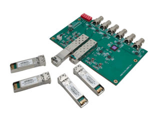 12G SDI SFP modulo 4K Video SFP adatto per Blackmagic <span class=keywords><strong>BMD</strong></span>, Yellobrik, di alta qualità, monomodale, fibra singola, 10km - Product Image 5