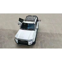 Barre de toit pour Toyota Land Cruiser, porte-bagages de toit, mise à niveau Prado, style avec protection et design intégrés