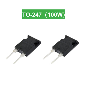 Résistance haute puissance TO-220 & TO-247 Gamme 20W-100W Variations 0,05 ohm-10k ohm Séries <span class=keywords><strong>3R3</strong></span> & R100 R300 - Product Image 6