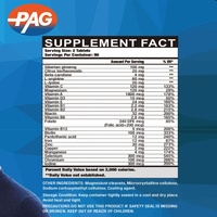Compléments alimentaires multivitaminés en comprimés pour la fertilité masculine, marque privée, multivitamines en comprimés pour hommes