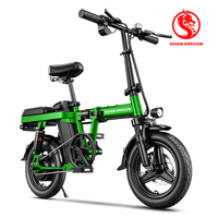 Vélo électrique pliable compact ASIAN DRAGON 3 vitesses, batterie au lithium, cadre en alliage d'aluminium, livraison transfrontalière, vente en gros, OEM