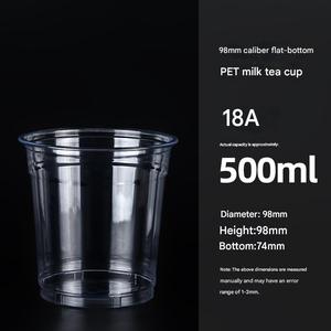 ถ้วยไอศกรีมพลาสติกแบบกลมคลาสสิก ป้องกันการรั่วซึม รีไซเคิลได้ สำหรับงานปาร์ตี้ พร้อมฝาปิด วัสดุ PP ถ้วยพลาสติกแบบใช้แล้วทิ้ง - Product Image 4